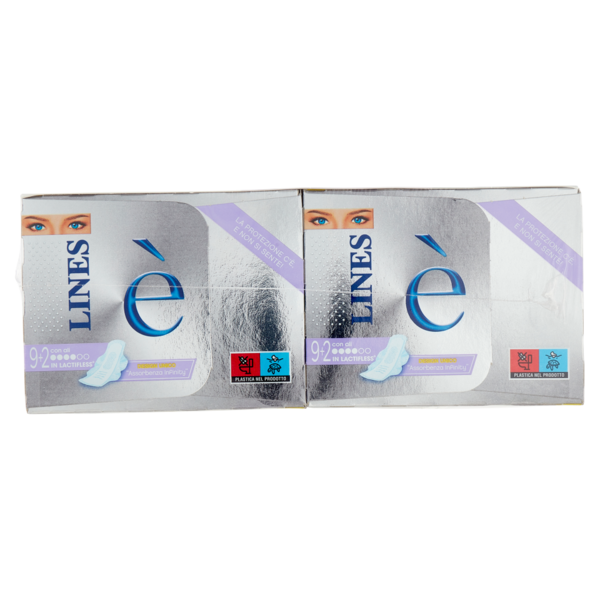 Lines è Assorbenti con ali 36+8 pz