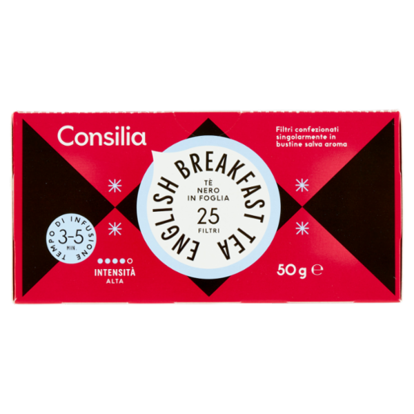 Consilia The English Breakfast 25 Filtri 50 g