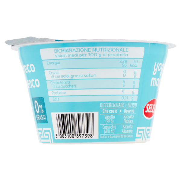 Selex Yogurt Greco Magro Bianco 170 g