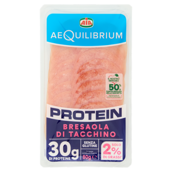 Aia aeQuilibrium Protein Bresaola di Tacchino 80 g