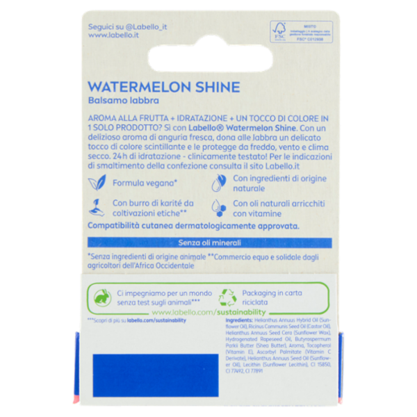 Labello Watermelon Shine 4,8 g