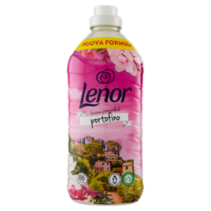Lenor Ammorbidente Lavatrice Concentrato, Fioritura Primaverile Di Portofino 86 Lavaggi 1806 Ml