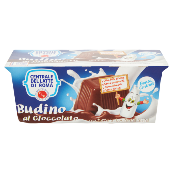 Centrale del Latte di Roma Budino al Cioccolato 2 x 100 g