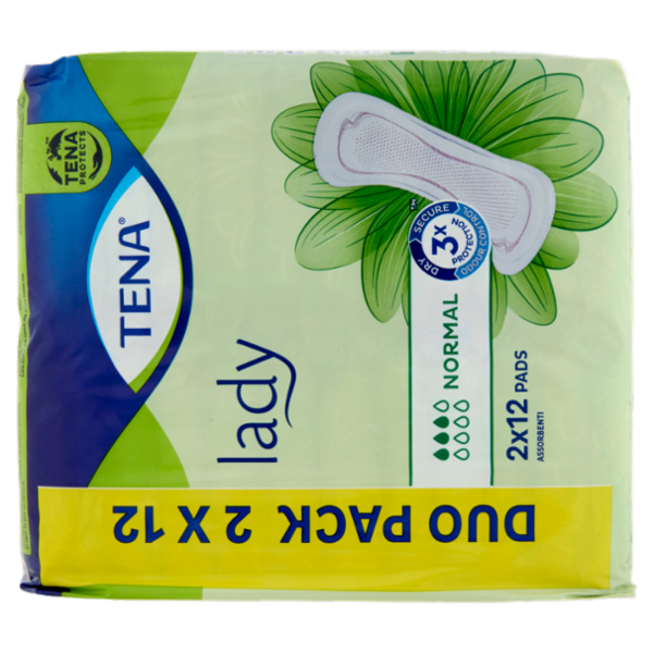 Tena lady Normal Assorbenti 2 x 12 pz