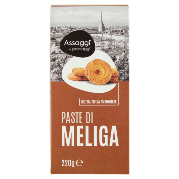 Assaggi e paesaggi Paste di Meliga 220 g
