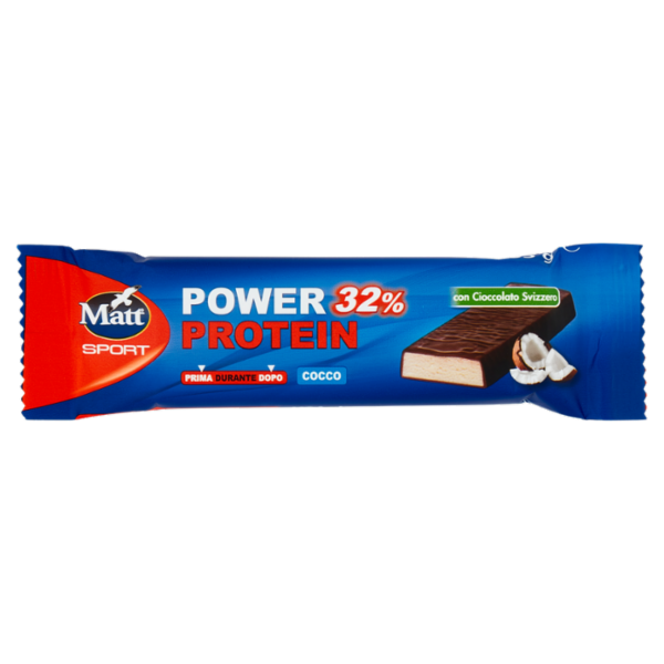 Matt Sport Power 32% Protein Cocco 35 g