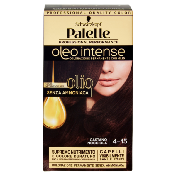 Palette oleo intense Castano Nocciola 4-15