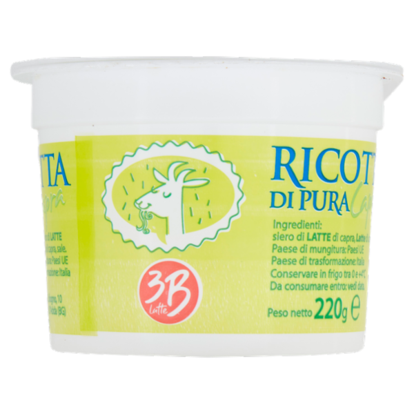 3B Latte Ricotta di Capra 220 g