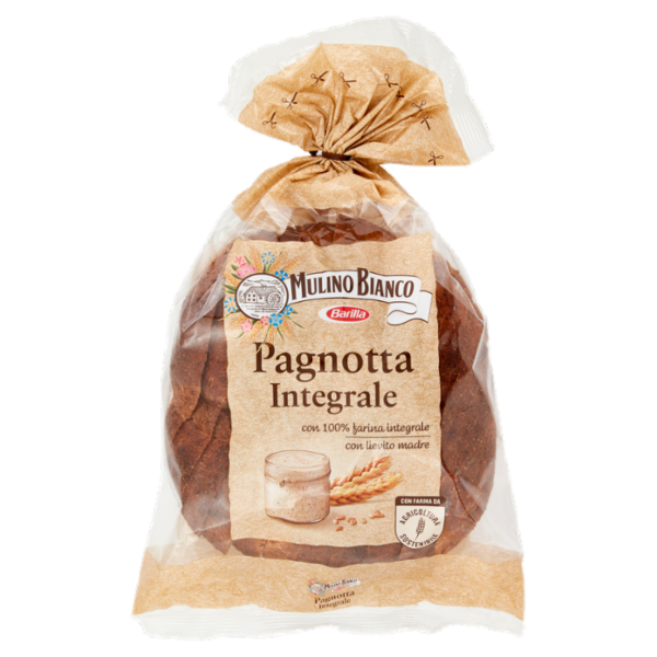 Mulino Bianco Pagnotta Integrale con 100% farina integrale 350g