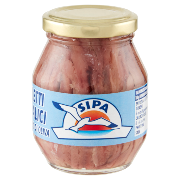 Sipa Filetti di Alici all'Olio di Oliva 140 g