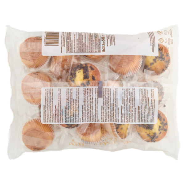 Beniamino 15 tortini con gocce di Cioccolato 15 x 33,3 g