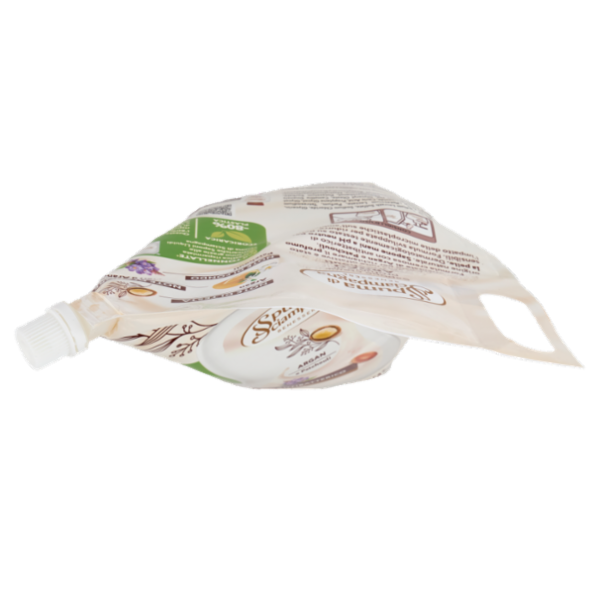 Spuma di Sciampagna Benessere Sapone crema Argan e Patchouli Ecoricarica 1300 ml