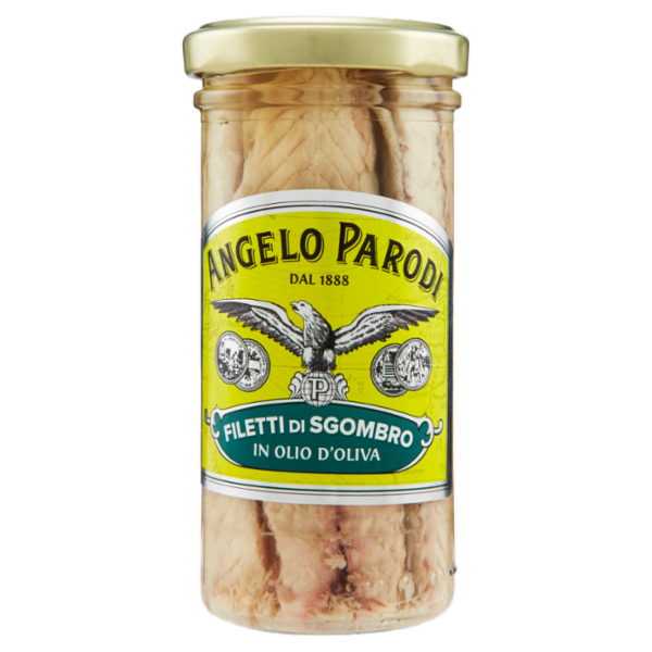 Angelo Parodi Filetti di Sgombro in Olio d'Oliva 150 g