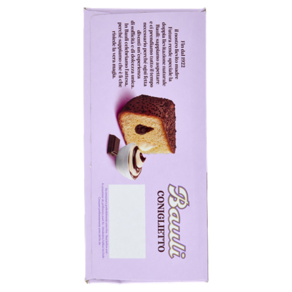 Bauli Coniglietto con Cioccolato e Vaniglia 650 g