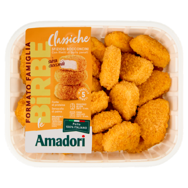Amadori le Birbe Classiche Bocconcini di Pollo 0,500 kg