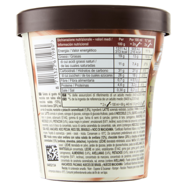 Magnum Utopia Double Hazelnut 310 g