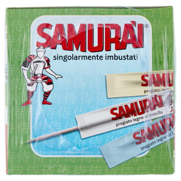 Samurài l'Originale stuzzicadenti singolarmente imbustati 1000 pz