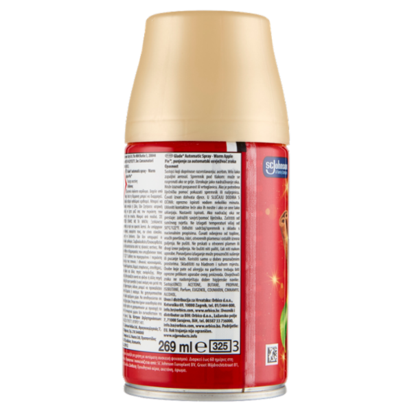 Glade Automatic Spray Ricarica, fragranza Warm Apple Pie 269 ml