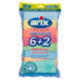 arix Microfibre Panno Multiuso con Antibatterico* 6+2 8 pz