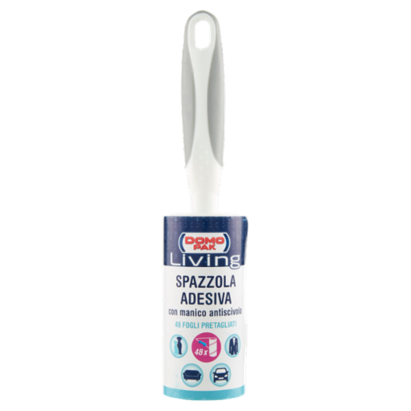 Domopak Living Spazzola Adesiva Fogli Pretagliati 48 pz
