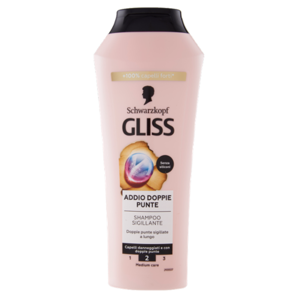 Gliss Addio Doppie Punte Shampoo Sigillante 250 ml