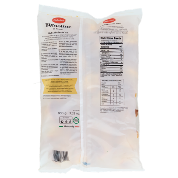 Cabrioni Bignoline da riempire 100 g