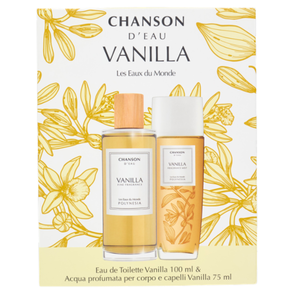 Chanson d'Eau Xmas25 Femminile Eau de Toilette 100 ml + Body Mist 75 ml Vanilla