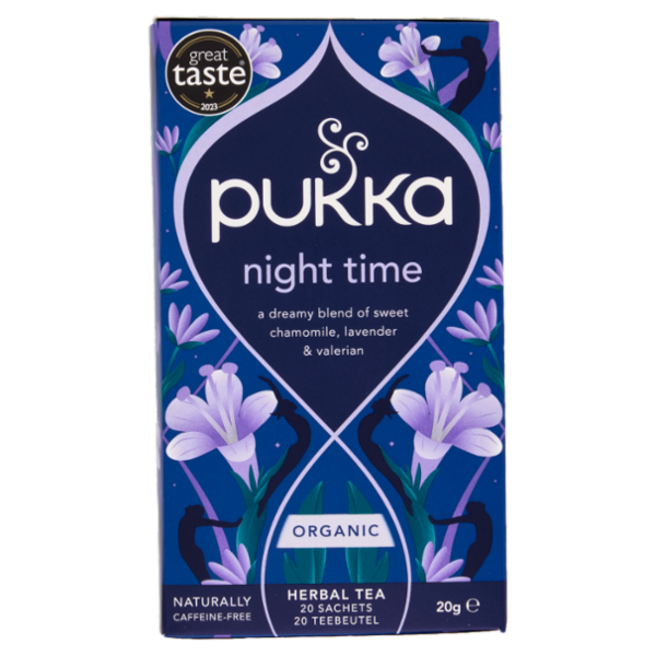 pukka night time Organic 20 Bustine di Miscela per Infuso 20 g