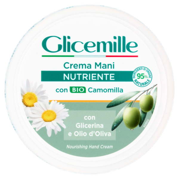 Glicemille Crema Mani Nutriente con Bio Camomilla 100 mL