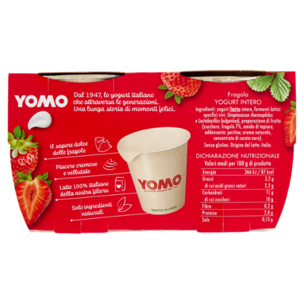 Yomo la Fragola 2 x 125 g