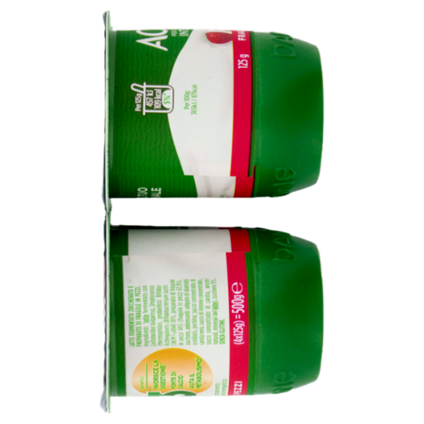 ACTIVIA Yogurt con Probiotico Bifidus, gusto Fragola, 4x125g