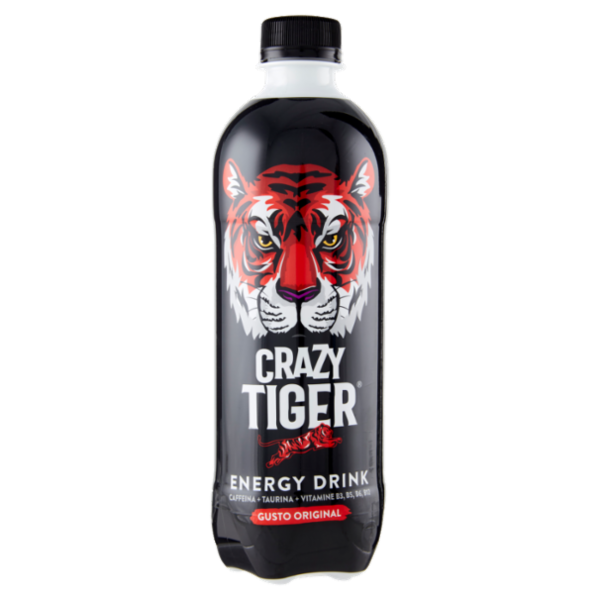 Crazy Tiger Energy Drink Gusto Original 500 ml