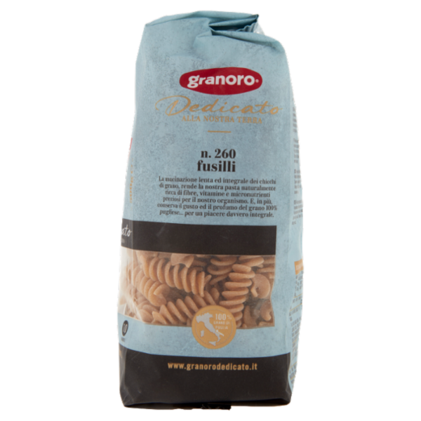 granoro Dedicato integrale n. 260 fusilli 500 g