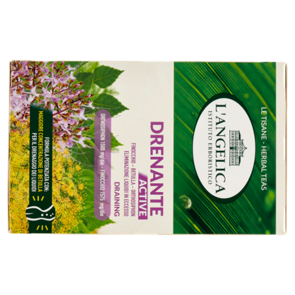 L'Angelica Le Tisane Drenante Active 18 Filtri 35,1 g