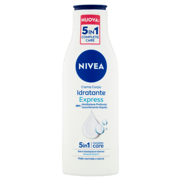 Nivea Crema Corpo Idratante Express Pelle normale o secca 250 ml