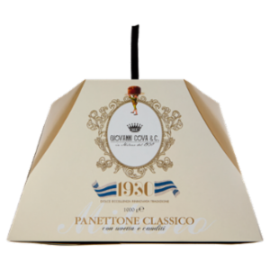 Giovanni Cova & C. Panettone Classico Con Uvetta e Canditi 1000 g