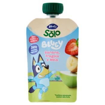 Hero Solo Bluey Banana, Fragola e Mela 100 g