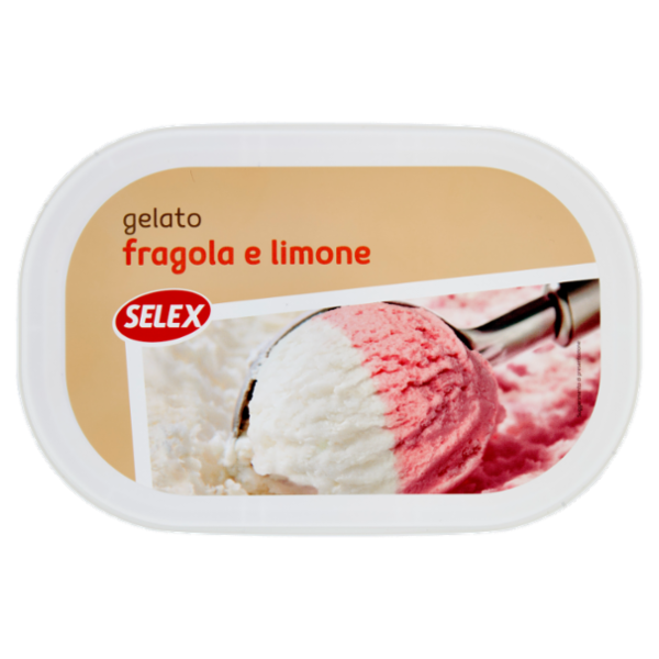 Selex Gelato Fragola e Limone 500 g