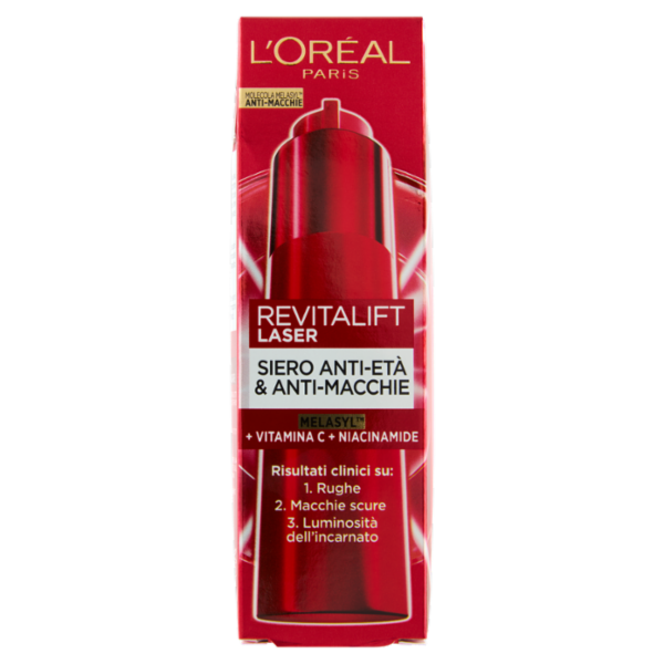 L'Oréal Paris Revitalift Laser Siero Anti-Età & Anti-Macchie Melasyl 50 ml