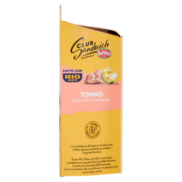 Beretta Club Sandwich Gourmet Tonno Carciofini e Maionese 150 g