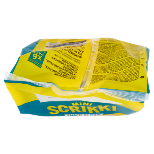 Morato Mini Scrikki Snack al Mais con Mais e Olio d'Oliva 6 x 35 g