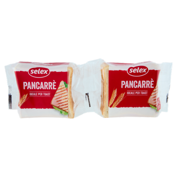 Selex Pane per Toast 6+6 Fette 220 g
