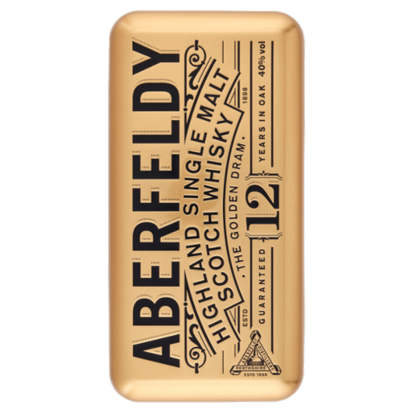 Aberfeldy Gold 12 Years gift pack 700 ml