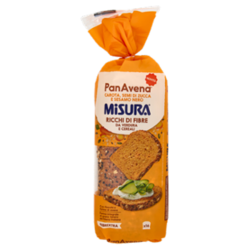 Misura Fibrextra PanAvena Carota, Semi Di Zucca e Sesamo Nero 400 g