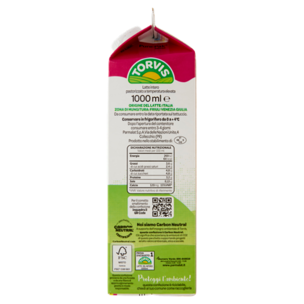 Torvis Latte Intero 1000 ml