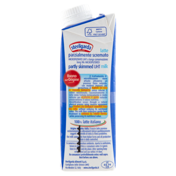 sterilgarda latte parzialmente scremato Microfiltrato 3 x 250 ml