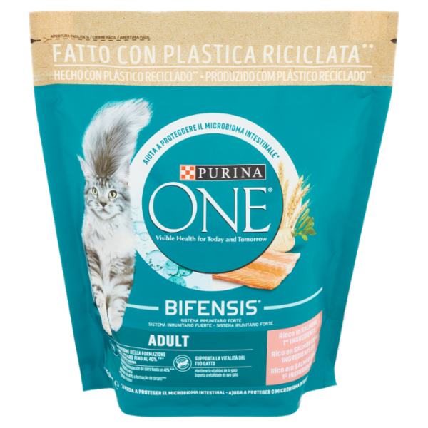 PURINA ONE Adult Ricco in Salmone 450 g