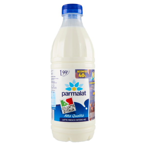 parmalat Alta Qualità Latte Fresco Intero AQ 100% Latte d'Italia 1000 ml