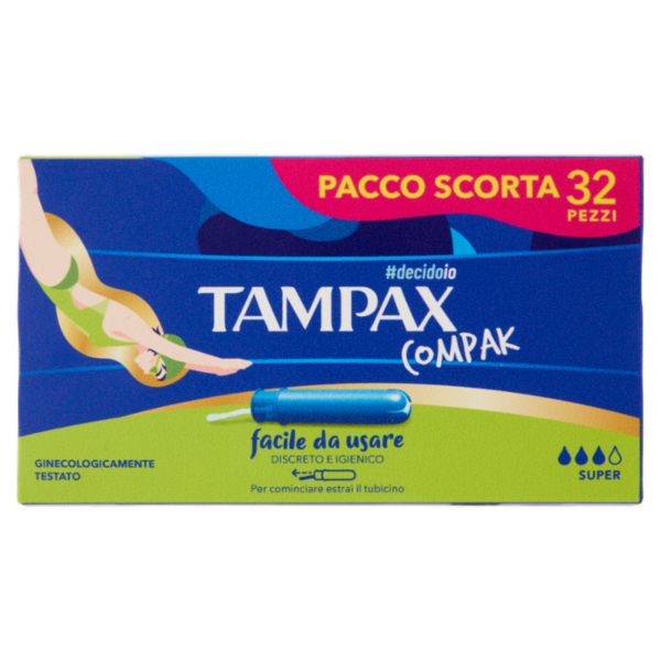 Tampax Compak Super 32 pz