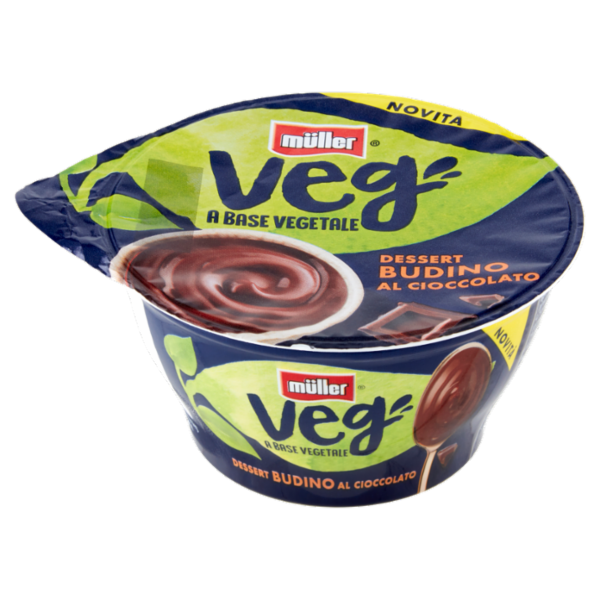 müller Veg Dessert Budino al Cioccolato a Base Vegetale 150 g